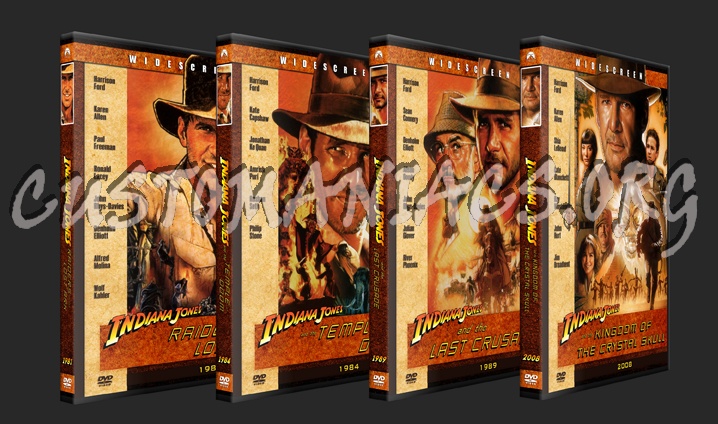 Indiana Jones Collection dvd cover