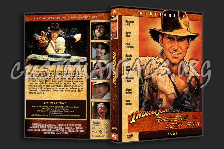 Indiana Jones Collection dvd cover