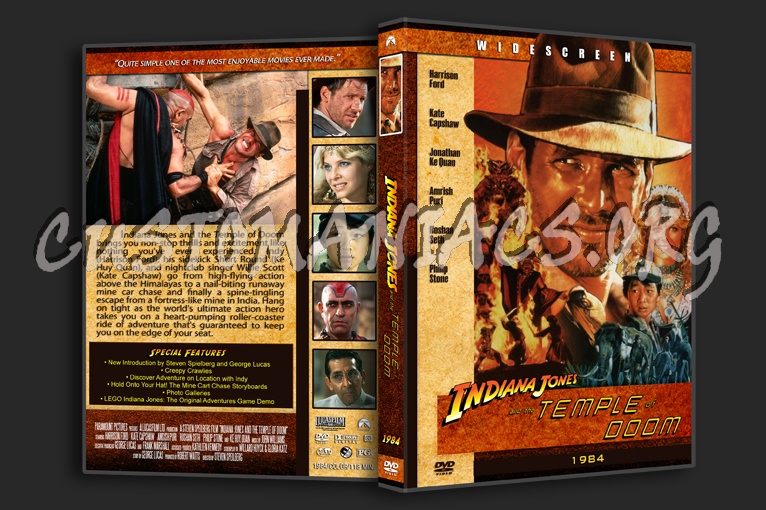 Indiana Jones Collection dvd cover