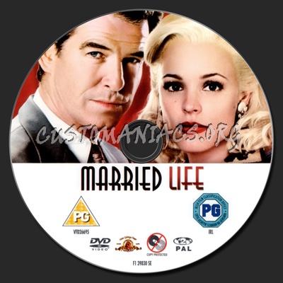 Married Life dvd label