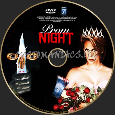 Prom Night (1980) dvd label