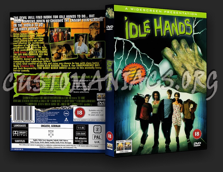 Idle Hands dvd cover