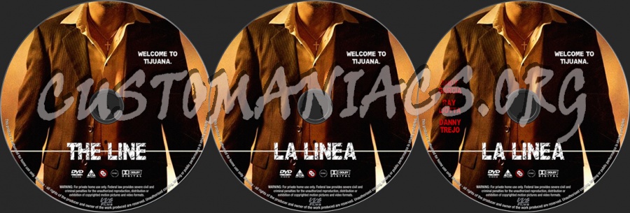 la linea (The Line) dvd label