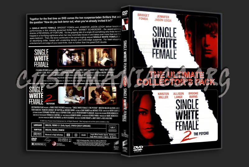 Single White Female Double Feature dvd cover