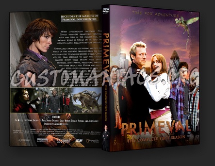 Primeval all seasons. dvd cover