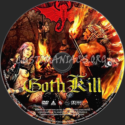 Gothkill dvd label