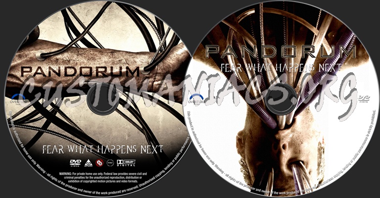 Pandorum dvd label