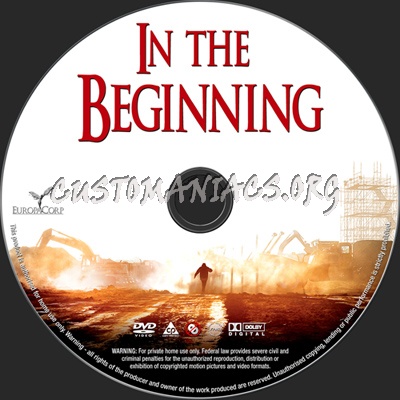 In the Beginning ( l'origine) dvd label