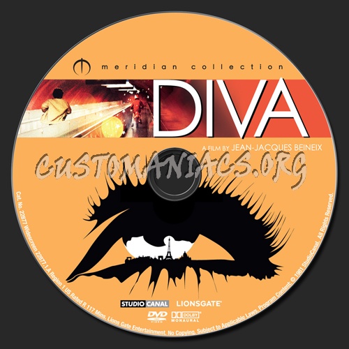 Diva dvd label