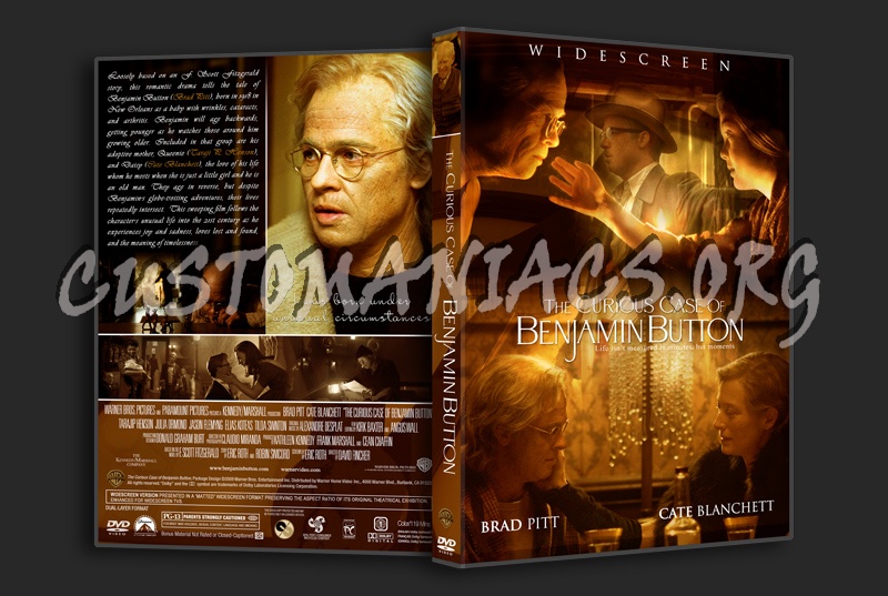 The Curious Case of Benjamin Button dvd cover