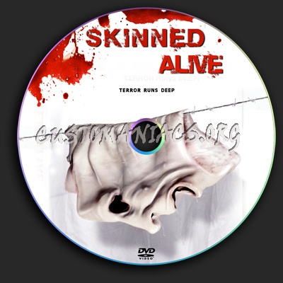 Skinned Alive dvd label