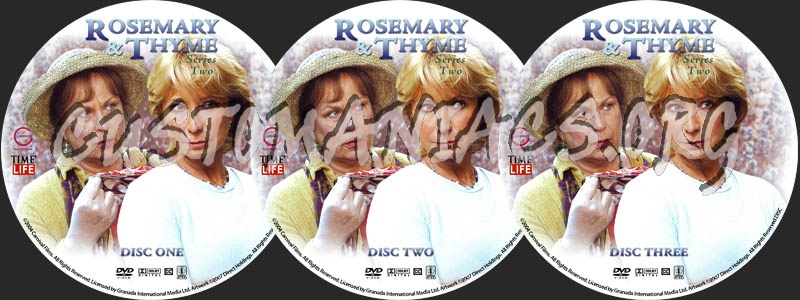 Rosemary & Thyme: Series 2 dvd label