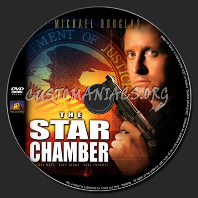 The Star Chamber dvd label