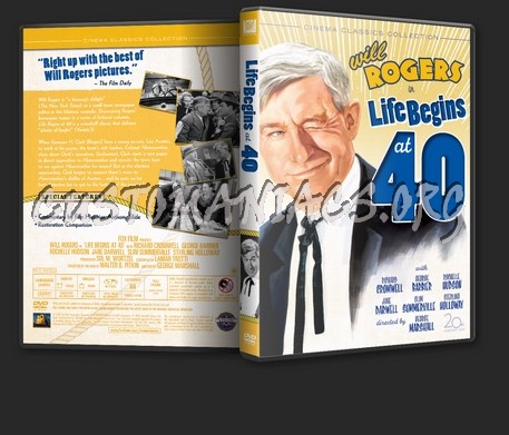 Life Begins at Forty (Will Rogers Collection 1) dvd cover