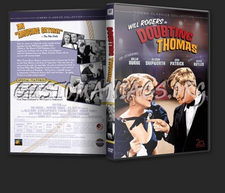 Doubting Thomas (Will Rogers Collection 1) dvd cover