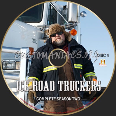 Ice Road Truckers Season 2 dvd label