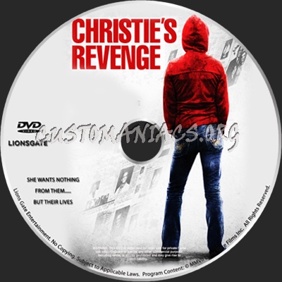 Christie's Revenge dvd label