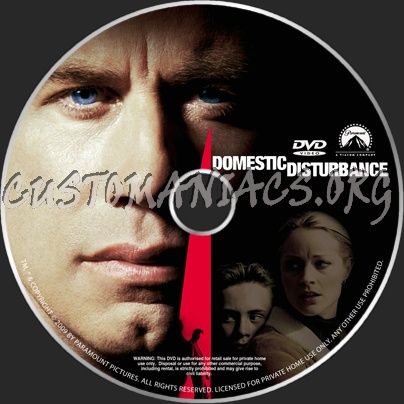 Domestic Disturbance dvd label