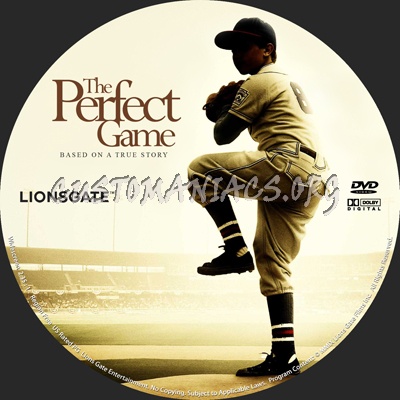 The Perfect Game dvd label