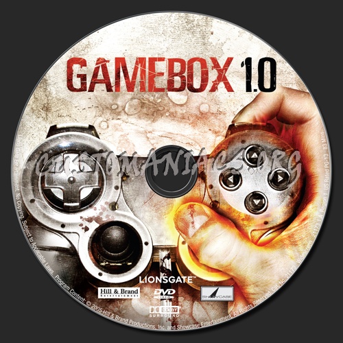 Gamebox 1.0 dvd label