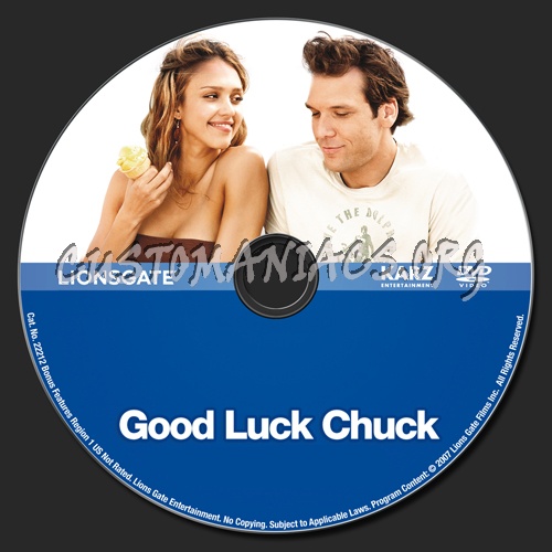 Good Luck Chuck dvd label