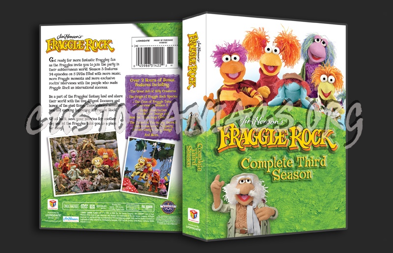 Fraggle Rock Season 3 dvd cover