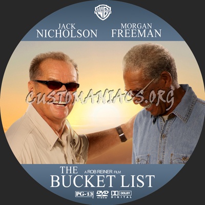 The Bucket List dvd label