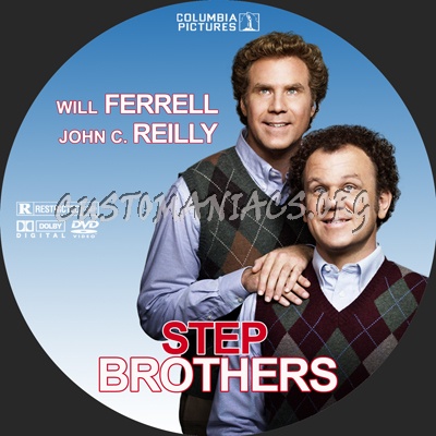 Step Brothers dvd label