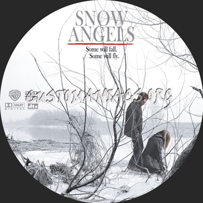 Snow Angels dvd label