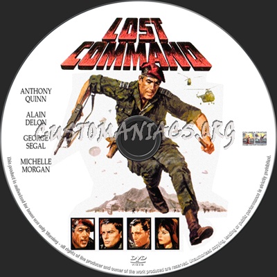 Lost Command dvd label