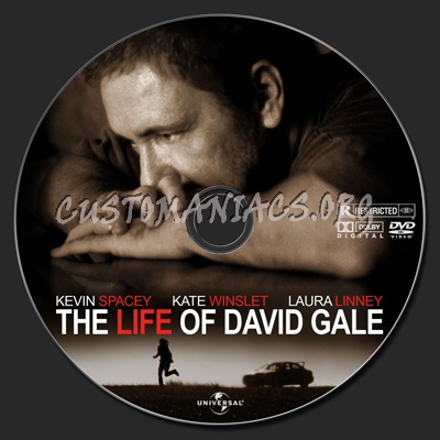 The Life of David Gale dvd label