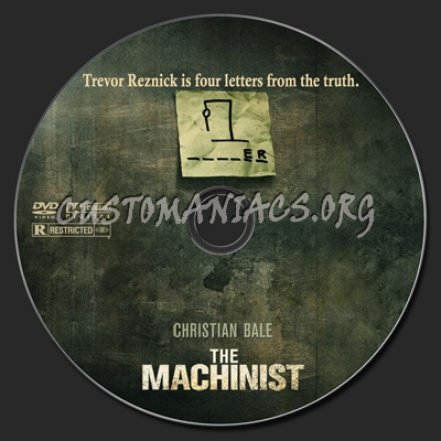 The Machinist dvd label