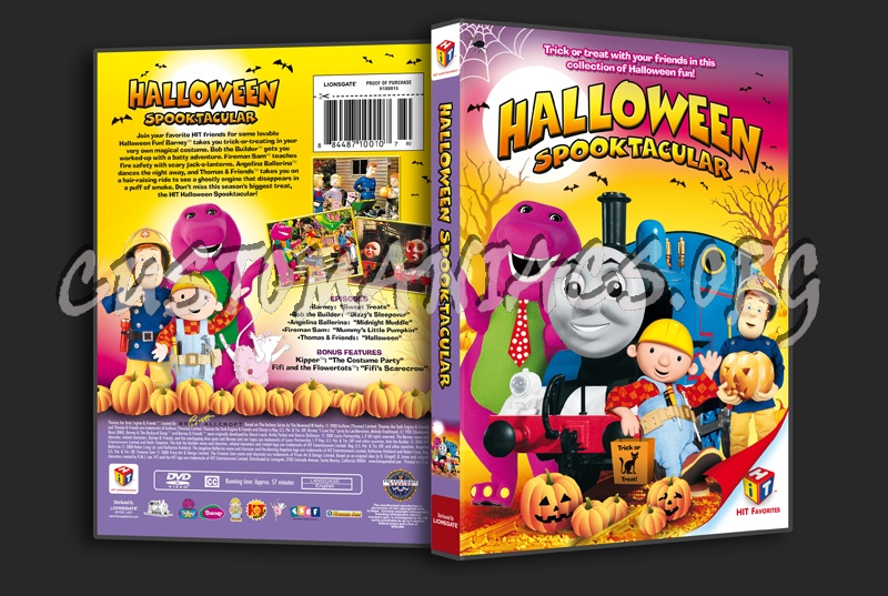 Halloween Spooktacular dvd cover