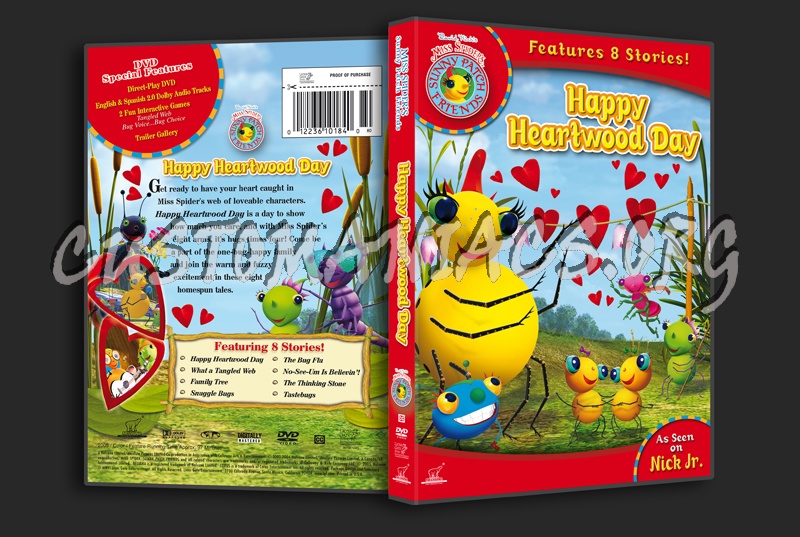 Miss Spider's Happy Heartwood Day dvd cover