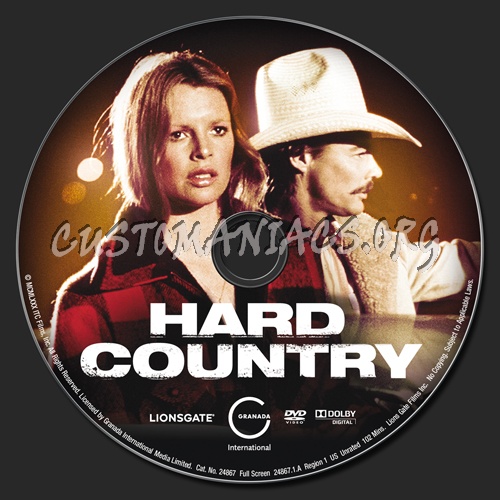 Hard Country dvd label