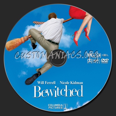 Bewitched dvd label