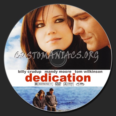 Dedication dvd label