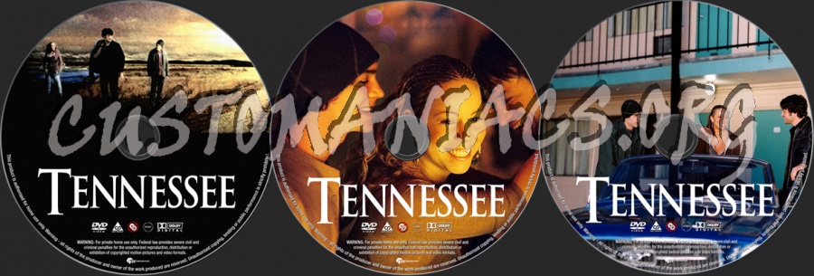 Tennessee dvd label