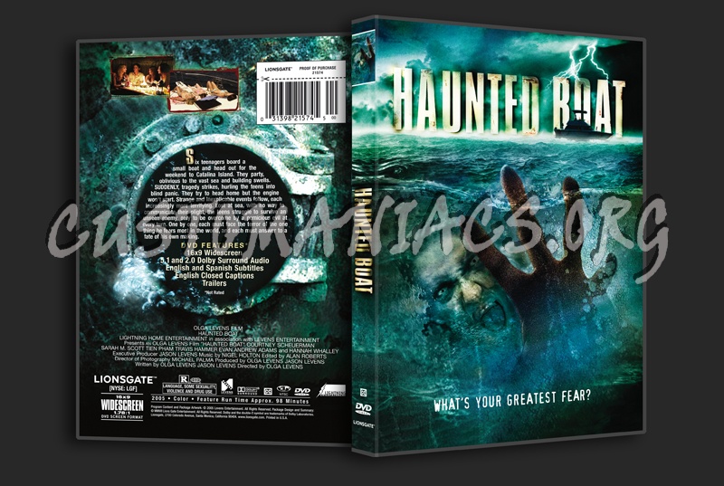 Haunted Boat dvd cover