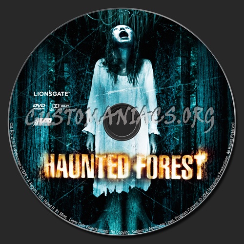 Haunted Forest dvd label