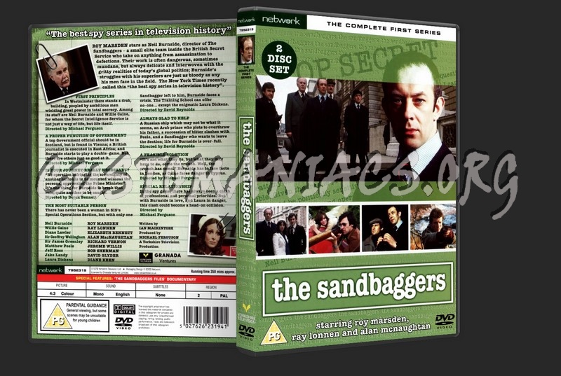 The Sandbaggers: Series 1 dvd cover