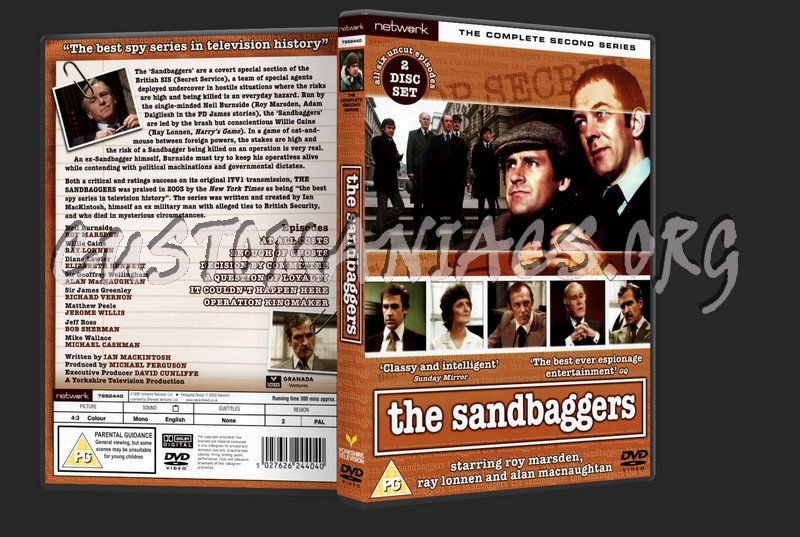 The Sandbaggers: Series 2 dvd cover