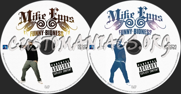 Mike Epps Funny Bidness dvd label