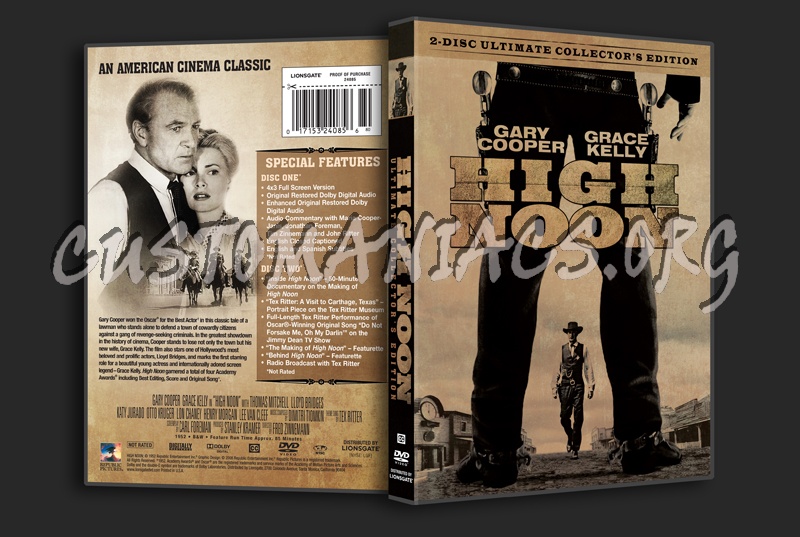 High Noon dvd cover