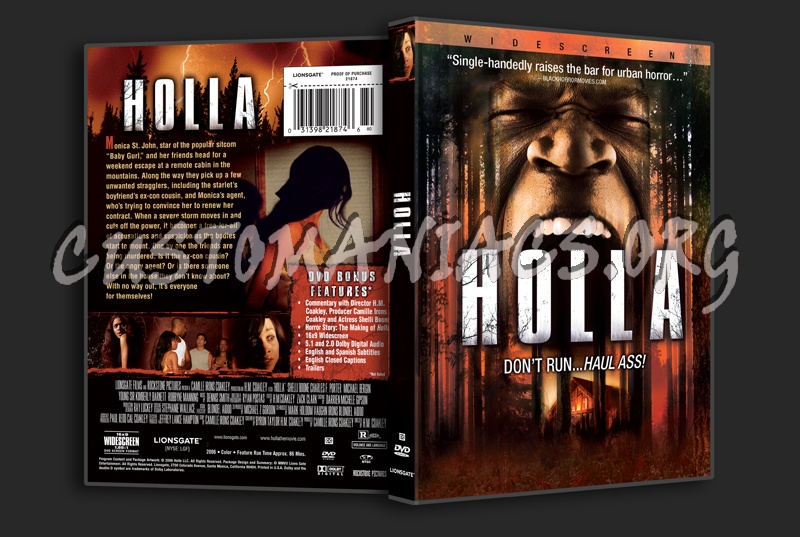 Holla dvd cover