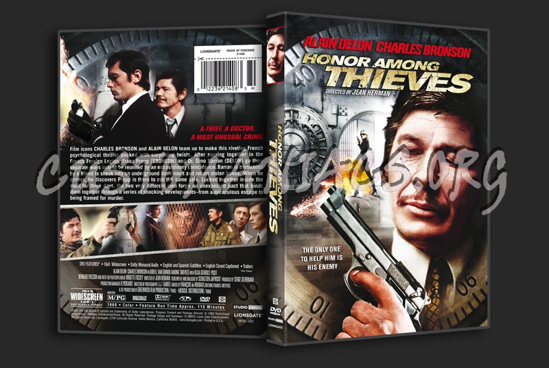 Honor Among Thieves dvd cover