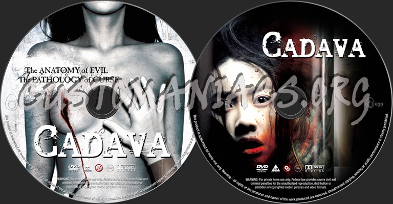 Cadaver dvd label