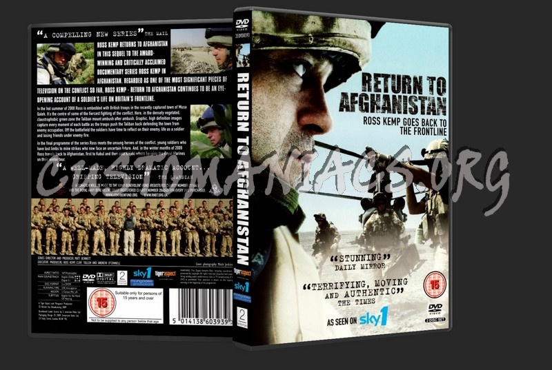 Ross Kemp: Return To Afghanistan dvd cover