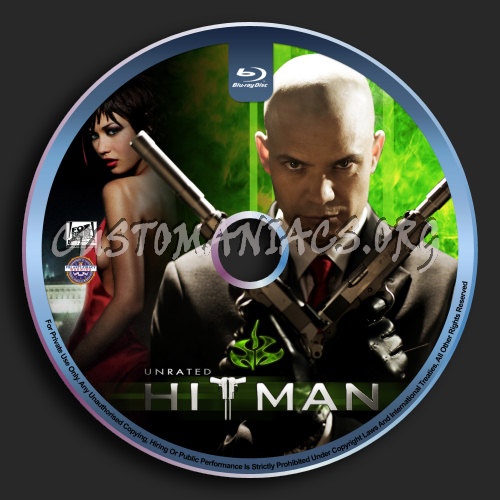 Hitman blu-ray label