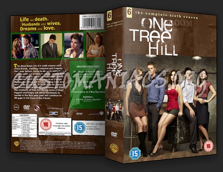 One Tree Hill Season 6 dvd cover